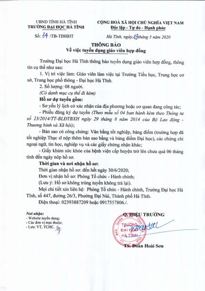 200513.DI.TC.TB 34 v.v tuyen dung giao vien hop dong 1